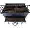 Мангал с крышкой BBQ 700 мм с зольником 3 мм
