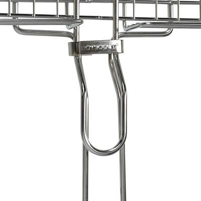 Решетка-гриль универсальная из нержавеющей стали 58x30x25x5,5 cм