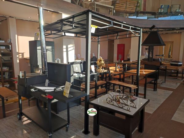 Скамья садовая Loft Delux