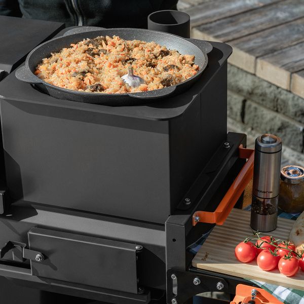 Мангальный комплекс Люкс-1200 с регулируемой жаровней